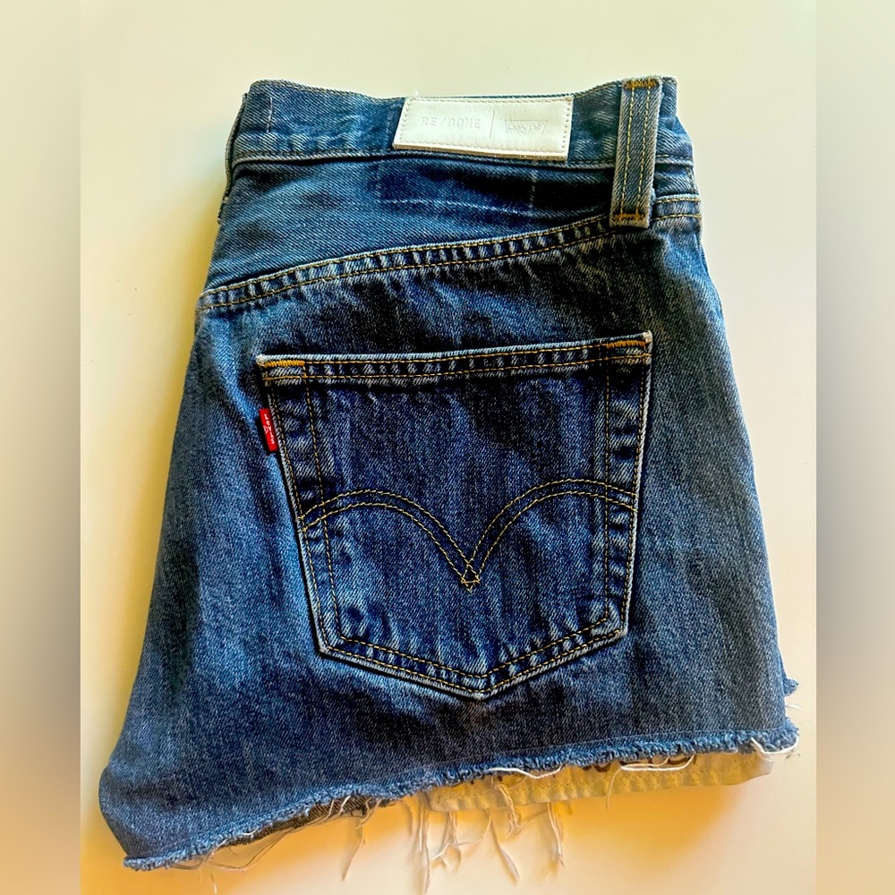 Levi’s re/done jean shorts